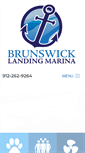 Mobile Screenshot of brunswicklandingmarina.com